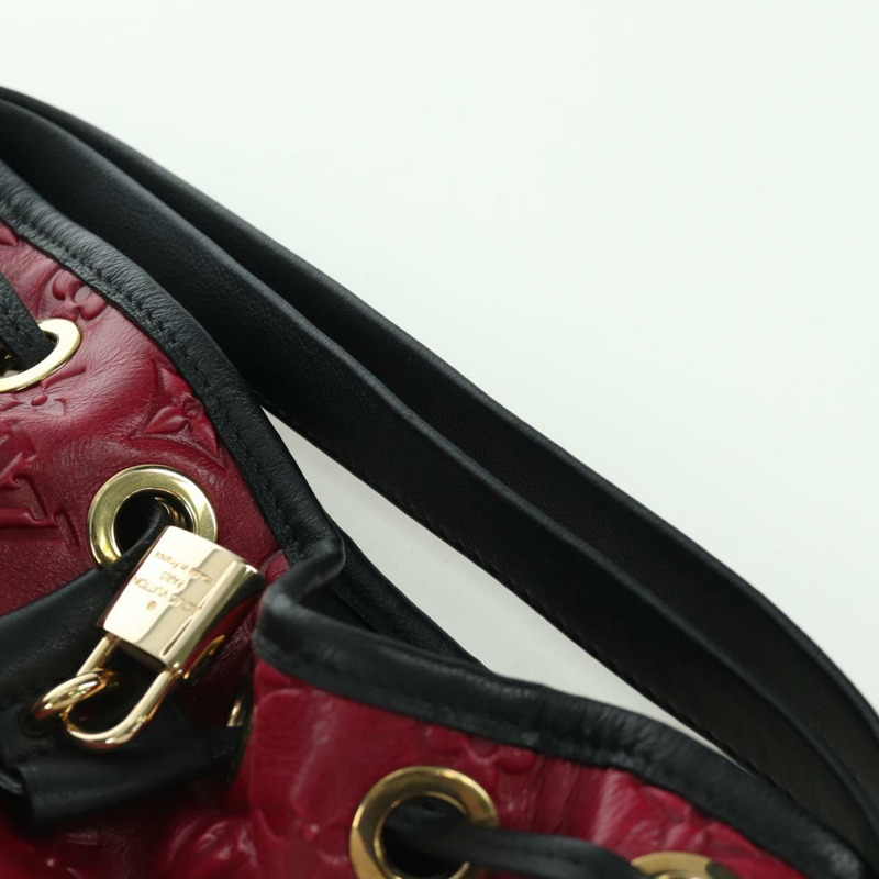 【日本直送】路易威登 Monogram Noe Hiver 手提包 紅色 WS7365 LV 正品 AMZ134SM-7