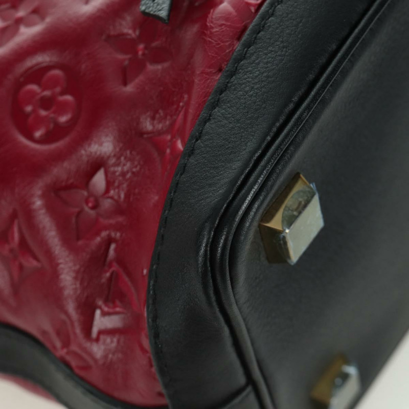 【日本直送】路易威登 Monogram Noe Hiver 手提包 紅色 WS7365 LV 正品 AMZ134SM-9