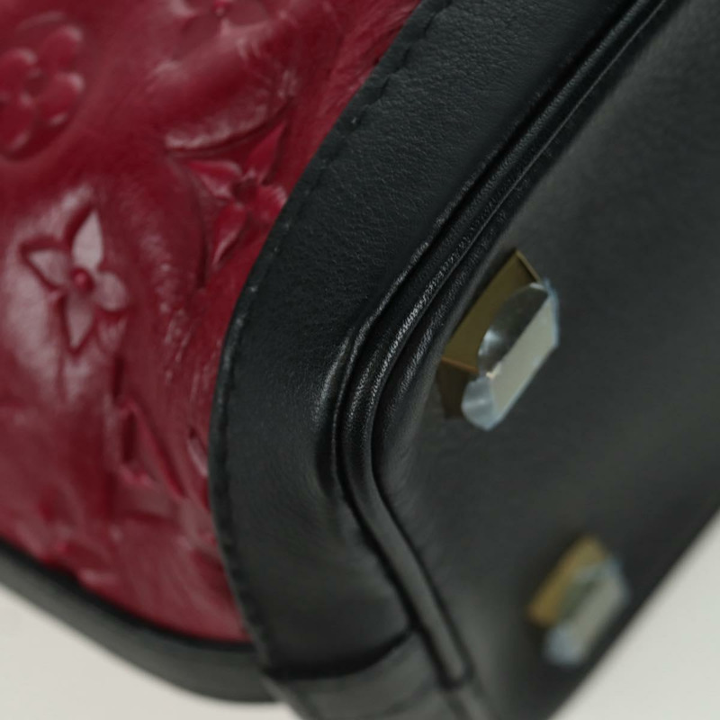 【日本直送】路易威登 Monogram Noe Hiver 手提包 紅色 WS7365 LV 正品 AMZ134SM-11