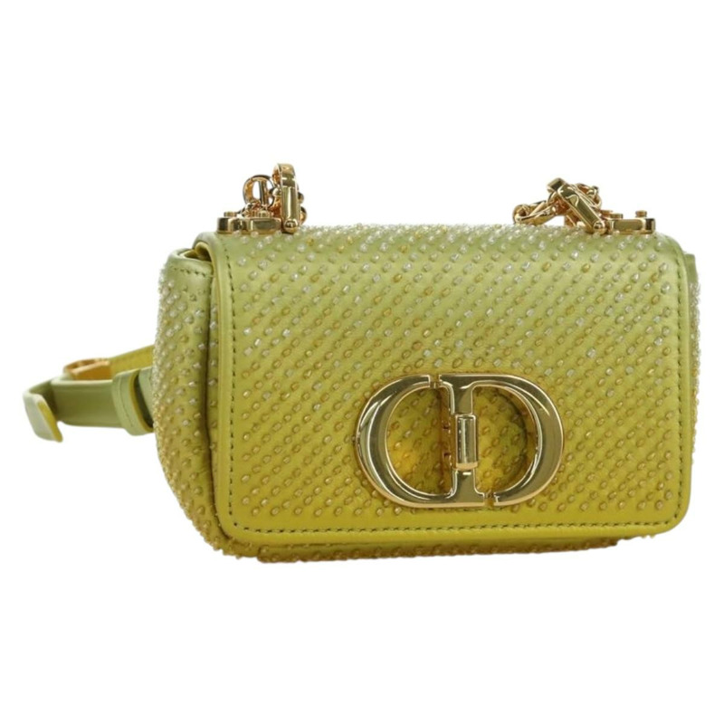 【日本直送】Christian Dior Canage 鏈條 Dior Caro 手袋串珠黃金正品 BSZ692SAM-0