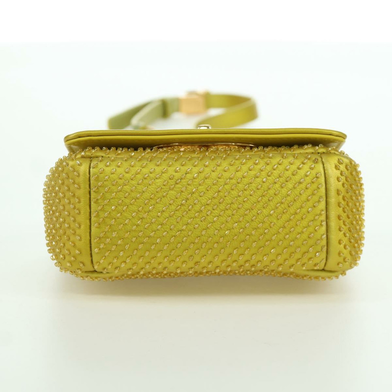 【日本直送】Christian Dior Canage 鏈條 Dior Caro 手袋串珠黃金正品 BSZ692SAM-4