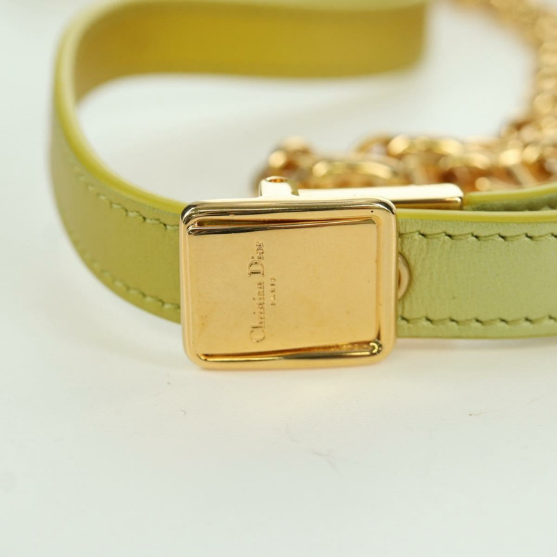 【日本直送】Christian Dior Canage 鏈條 Dior Caro 手袋串珠黃金正品 BSZ692SAM-7