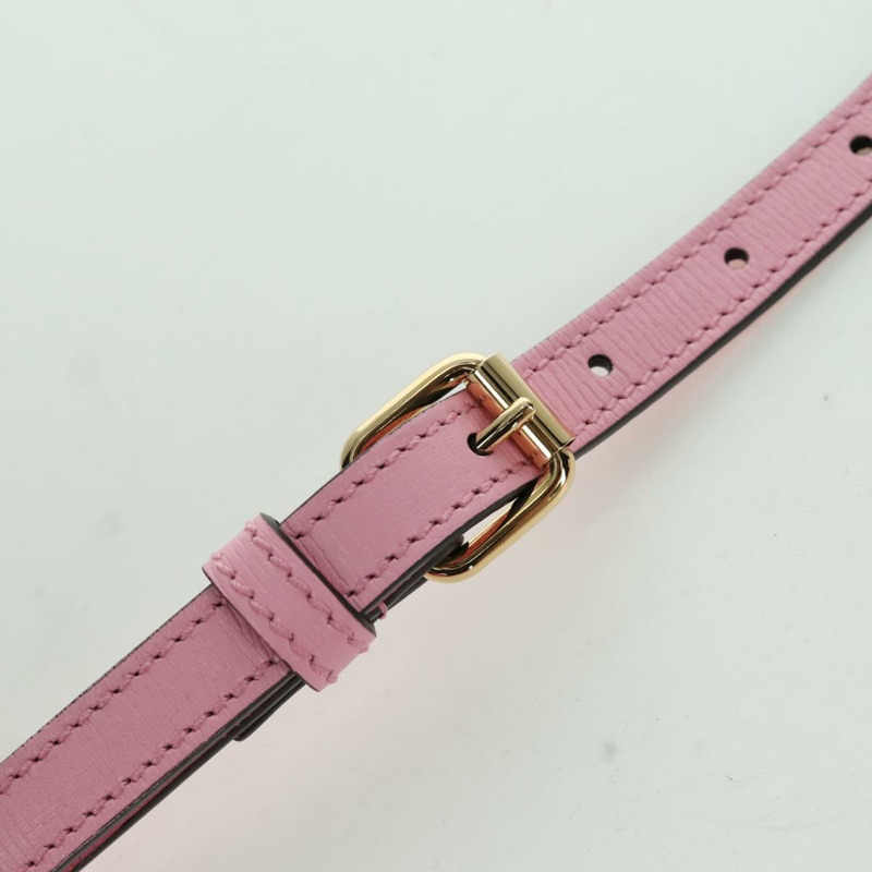 【日本直送】GUCCI Bananya 迷你手提包皮革 2way 玫瑰金 671623 正品 AMZ535M-8