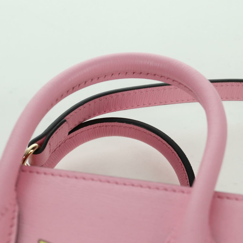 【日本直送】GUCCI Bananya 迷你手提包皮革 2way 玫瑰金 671623 正品 AMZ535M-13