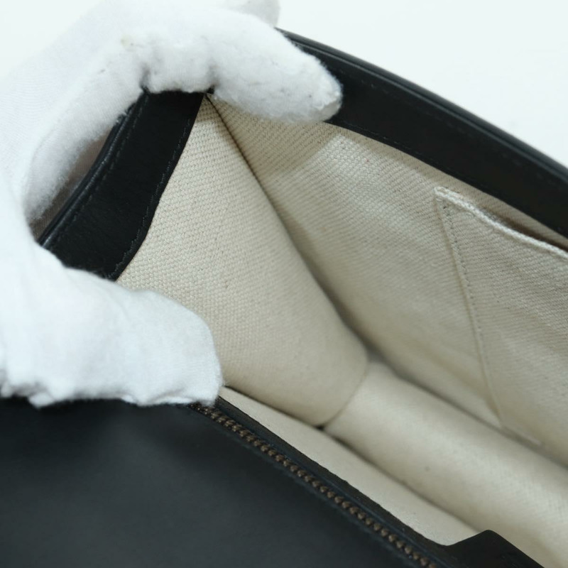 【日本直送】GUCCI 鏈條編織雪莉線單肩包，黑色金色皮革，貨號 432280，正品 YKZ566M-20