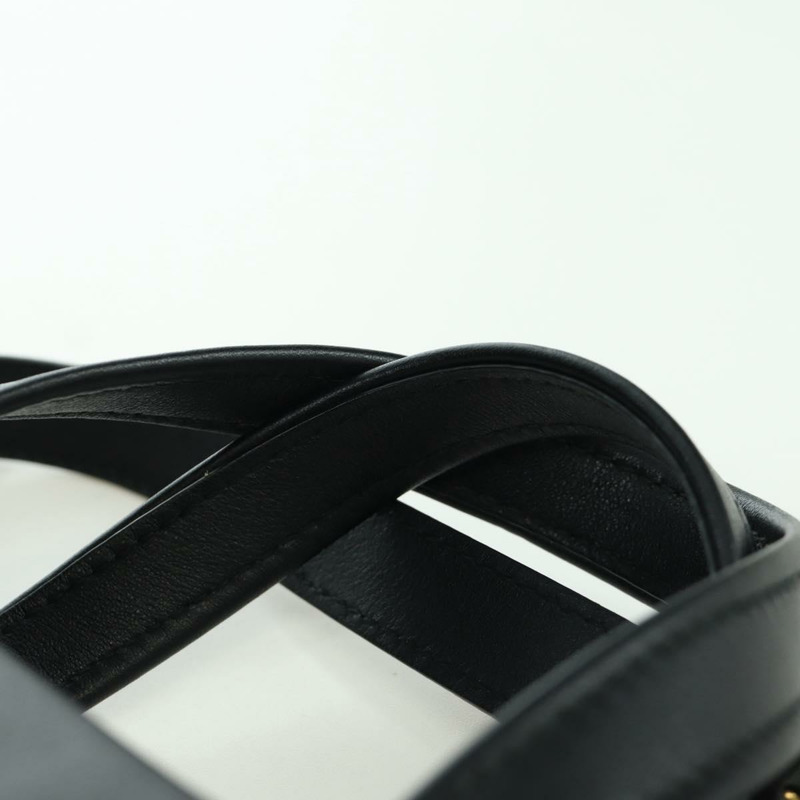 【日本直送】BALENCIAGA Laundry Cabas 手提包 皮革 2way 黑色 金色 517842 正品 SW2252SM-13