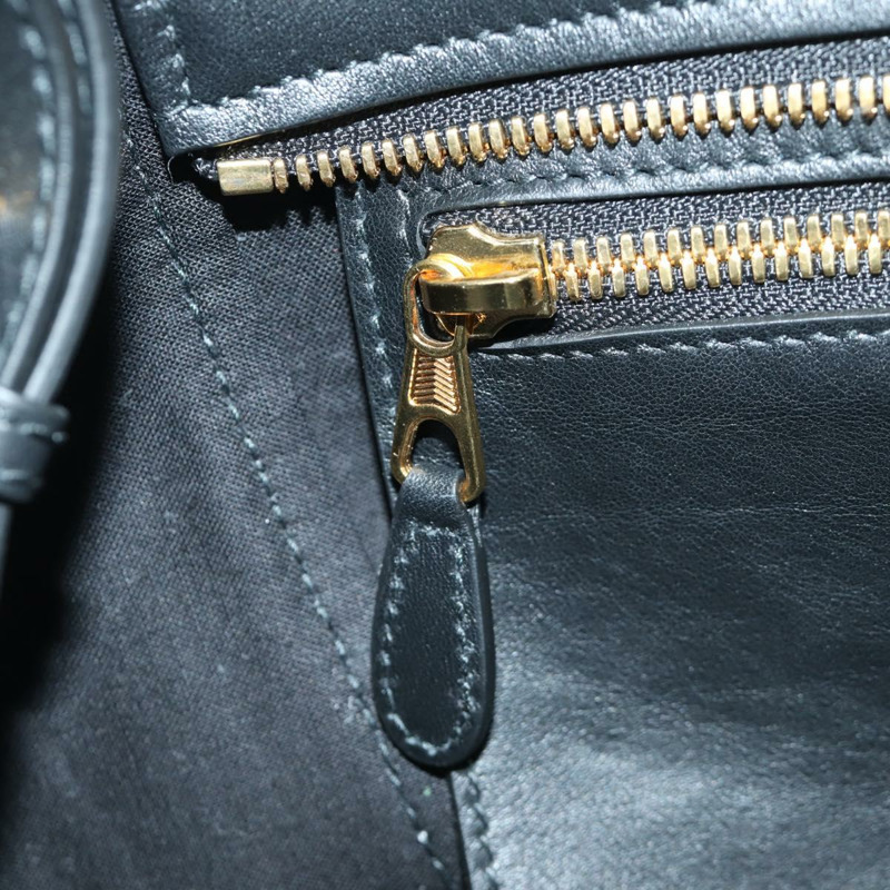 【日本直送】BALENCIAGA Laundry Cabas 手提包 皮革 2way 黑色 金色 517842 正品 SW2252SM-28