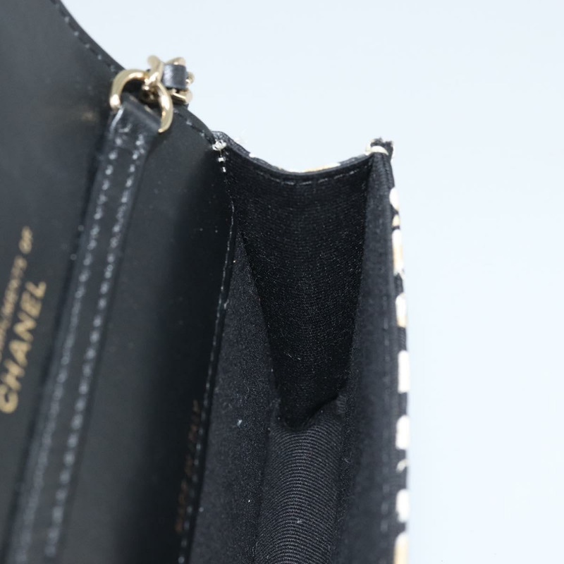 【日本直送】香奈兒迷你絎縫鏈條肩包 12 緞面米色 金色 CC 標誌 ARZ751SAM-19