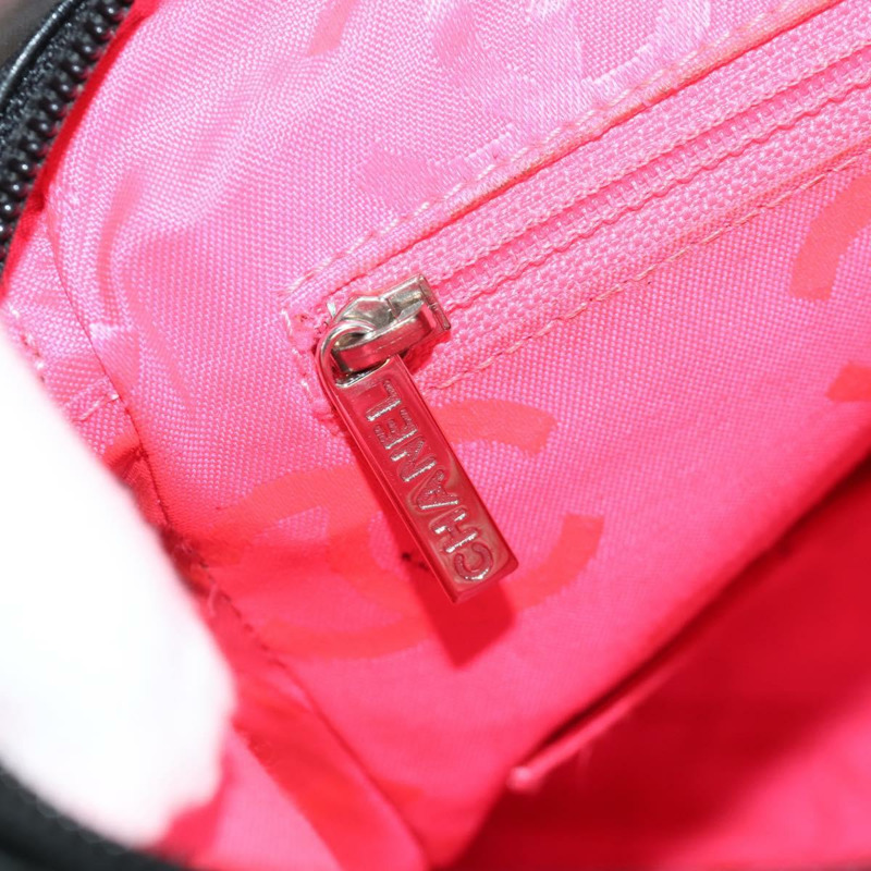 【日本直送】香奈兒 Cambon 系列絎縫肩背包，黑色銀色雙C標誌皮革，貨號 166791A-24