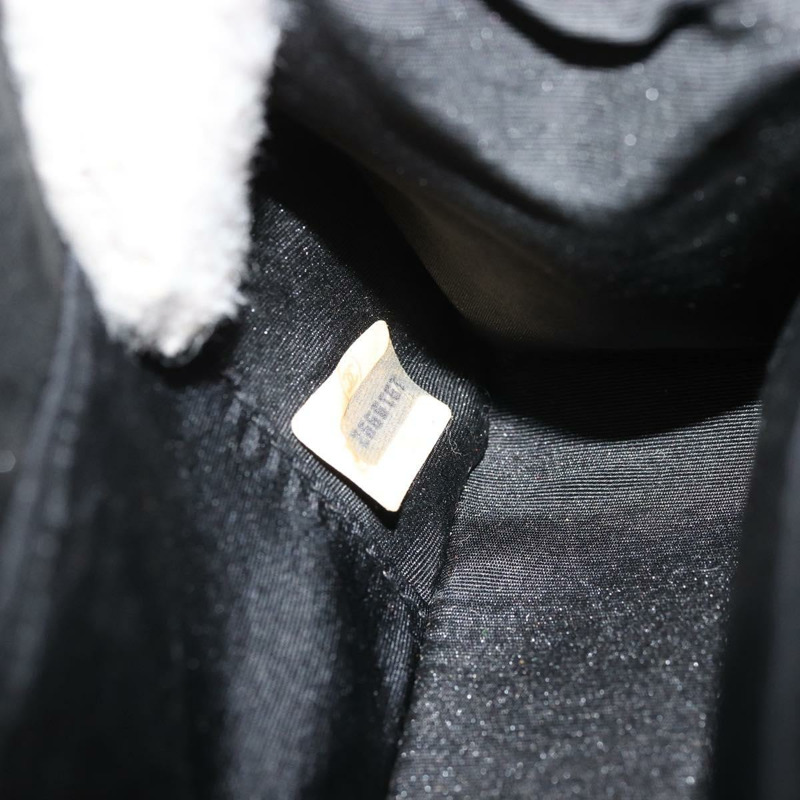 【日本直送】香奈兒 (CHANEL) 尼龍黑色金色雙C鏈條肩背包 Auth BAZ733A-11