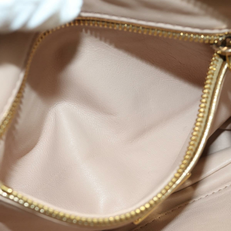 【日本直送】PRADA 米色金色毛皮單肩包 正品 BAZ731SM-27