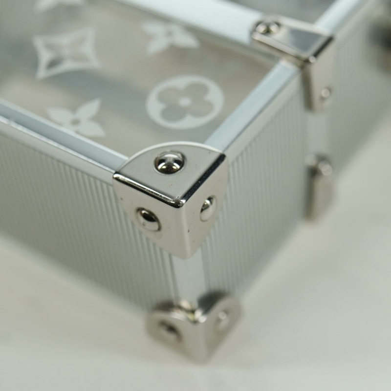 【日本直送】路易威登 Trunk Box 金屬銀色手拿包 M00752 LV Auth BAZ882SAM-17