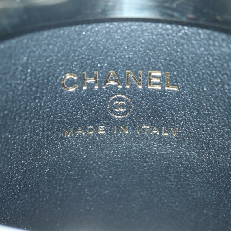 【日本直送】香奈兒 (CHANEL) Matelasse Vanity 手袋，羊皮材質，黑色，金色雙C標誌，BAZ464SAM-19