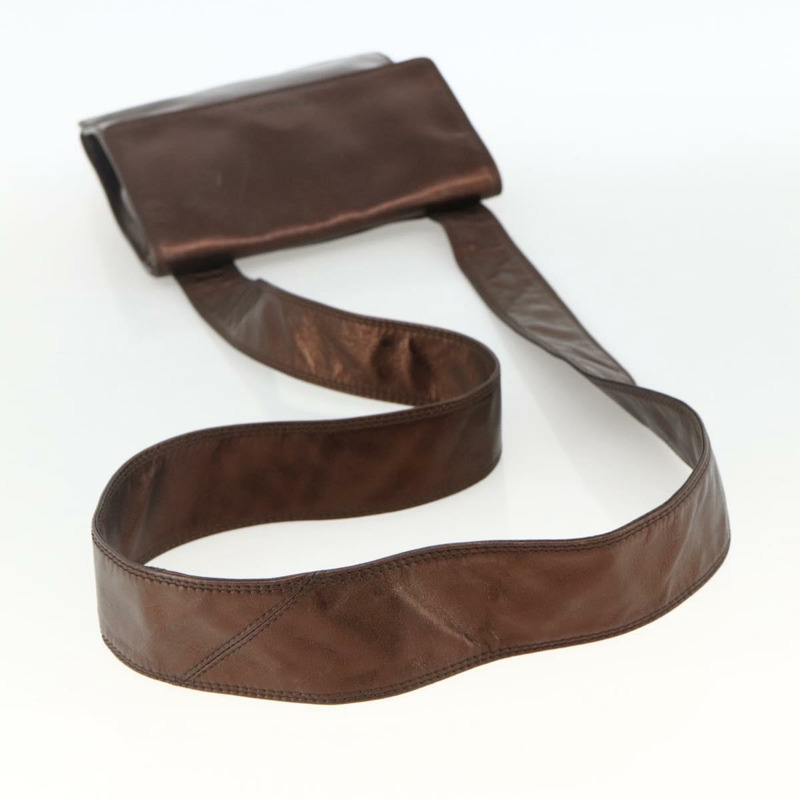 【日本直送】香奈兒棕色皮革單背包 CC Auth BA11861A-6