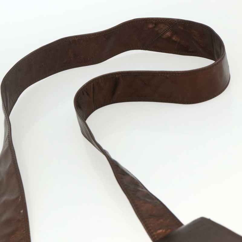 【日本直送】香奈兒棕色皮革單背包 CC Auth BA11861A-7