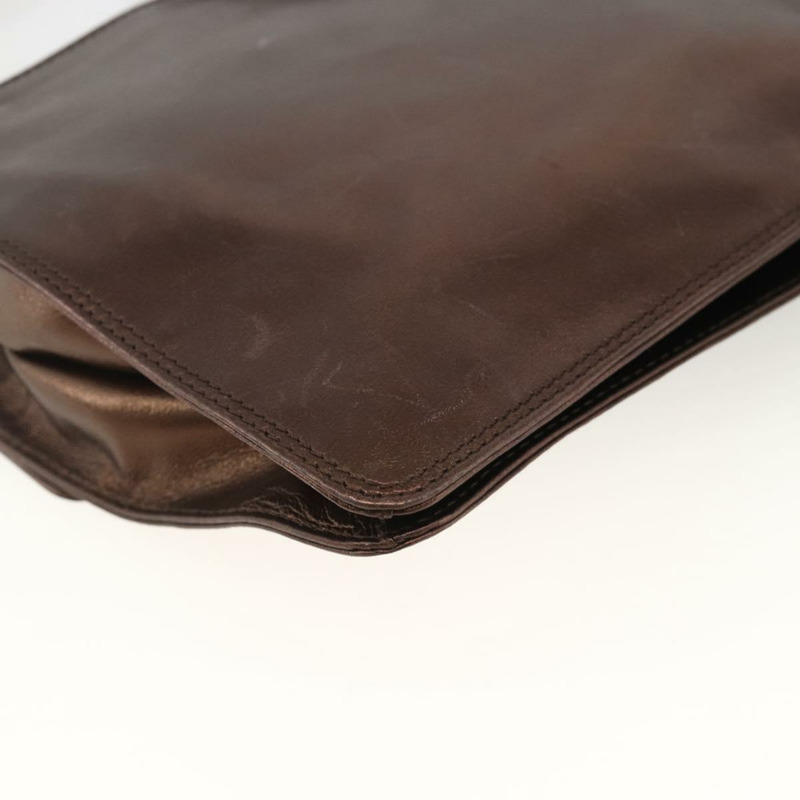 【日本直送】香奈兒棕色皮革單背包 CC Auth BA11861A-15