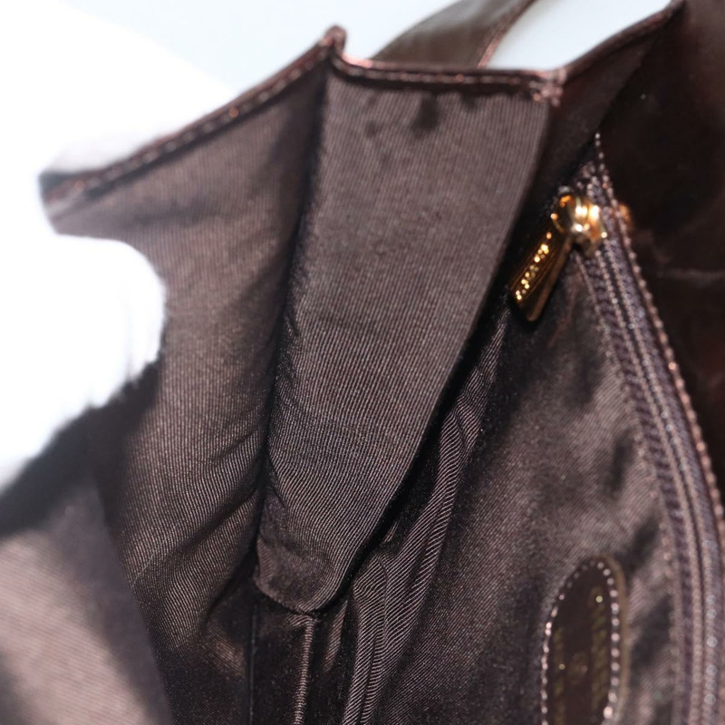 【日本直送】香奈兒棕色皮革單背包 CC Auth BA11861A-19