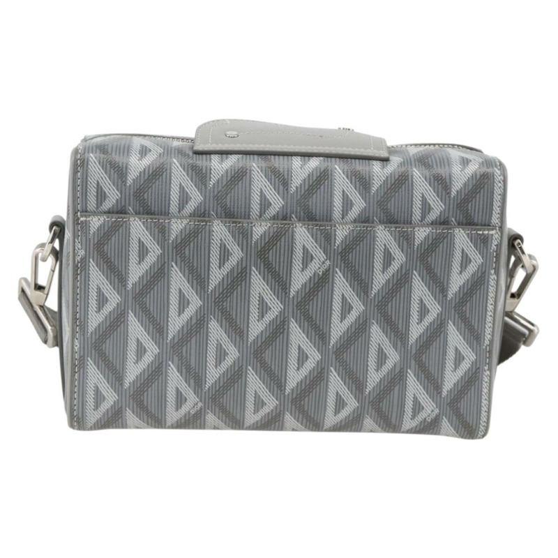 【日本直送】Christian Dior Rango 22 肩背包 PVC帆布 灰色 銀色 正品 174428SAM-1