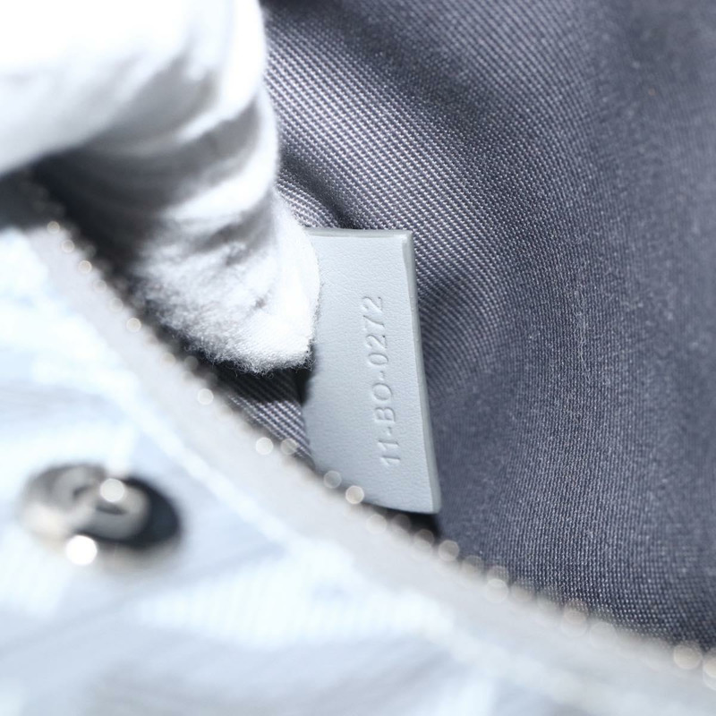 【日本直送】Christian Dior Rango 22 肩背包 PVC帆布 灰色 銀色 正品 174428SAM-11