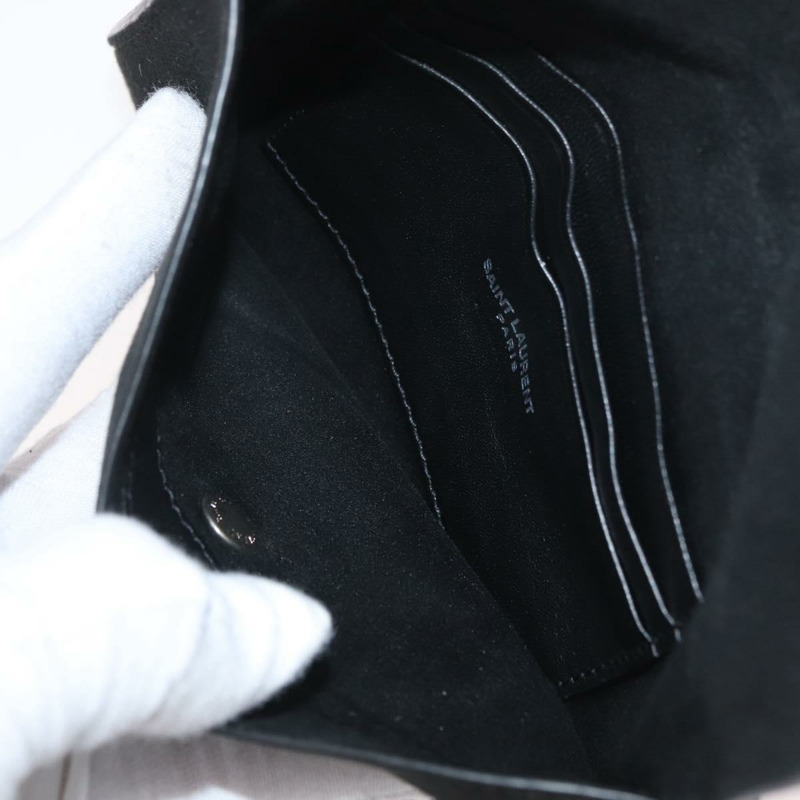 【日本直送】SAINT LAURENT Teddy 小號單肩包 皮革 紅色 銀色 正品 167159A-24