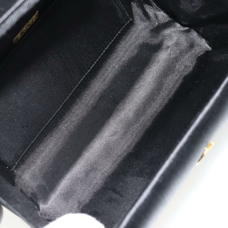 【日本直送】GUCCI 黑色金色緞面單肩包 正品 INZ115A-9