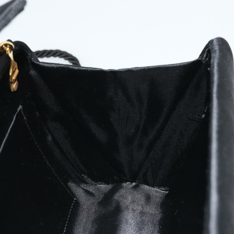 【日本直送】GUCCI 黑色金色緞面單肩包 正品 INZ115A-18