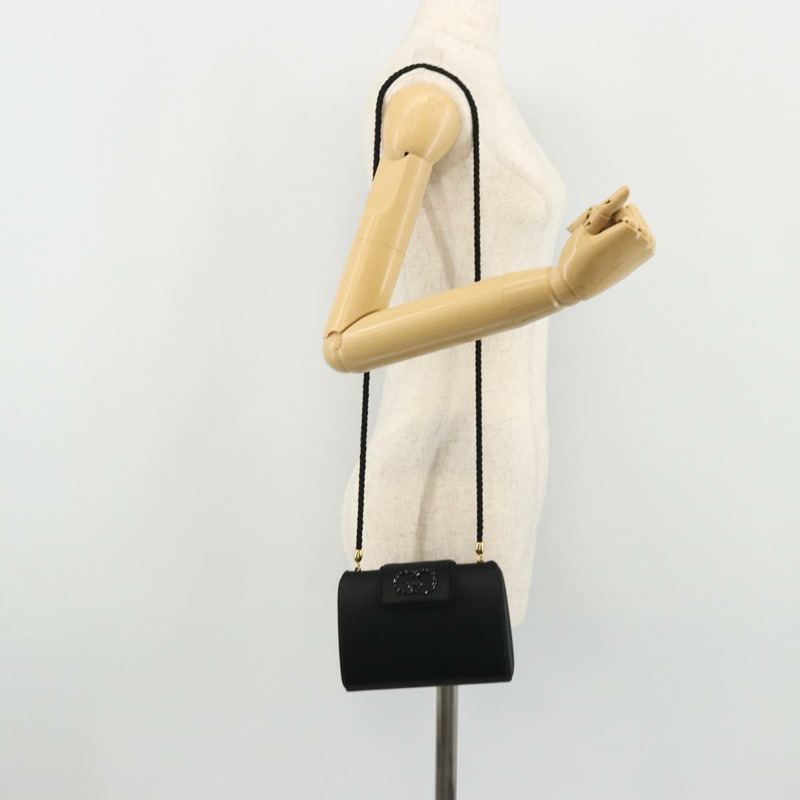 【日本直送】GUCCI 黑色金色緞面單肩包 正品 INZ115A-21