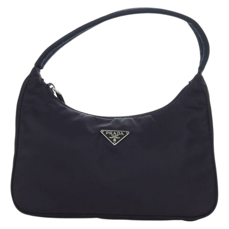 【日本直送】PRADA 尼龍紫銀色手提包 正品 INZ080A-12