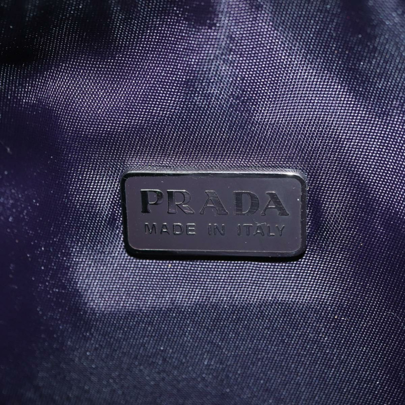 【日本直送】PRADA 尼龍紫銀色手提包 正品 INZ080A-17
