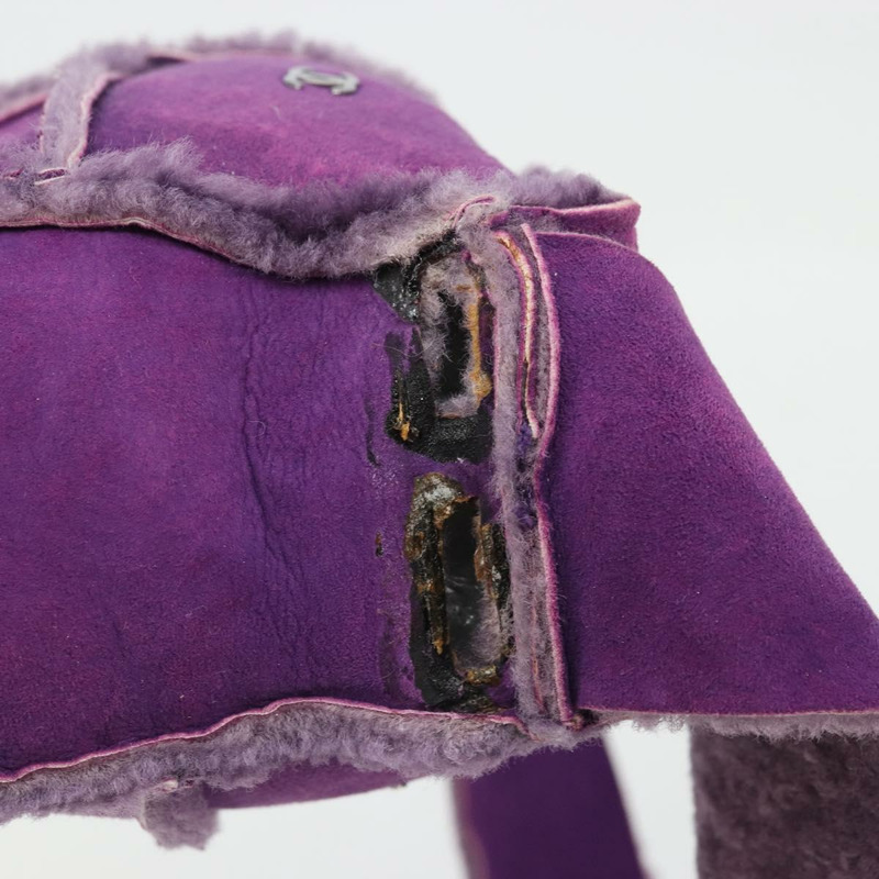 【日本直送】香奈兒 Mouton 紫色銀色雙C標誌單背包 YKZ1122V-3