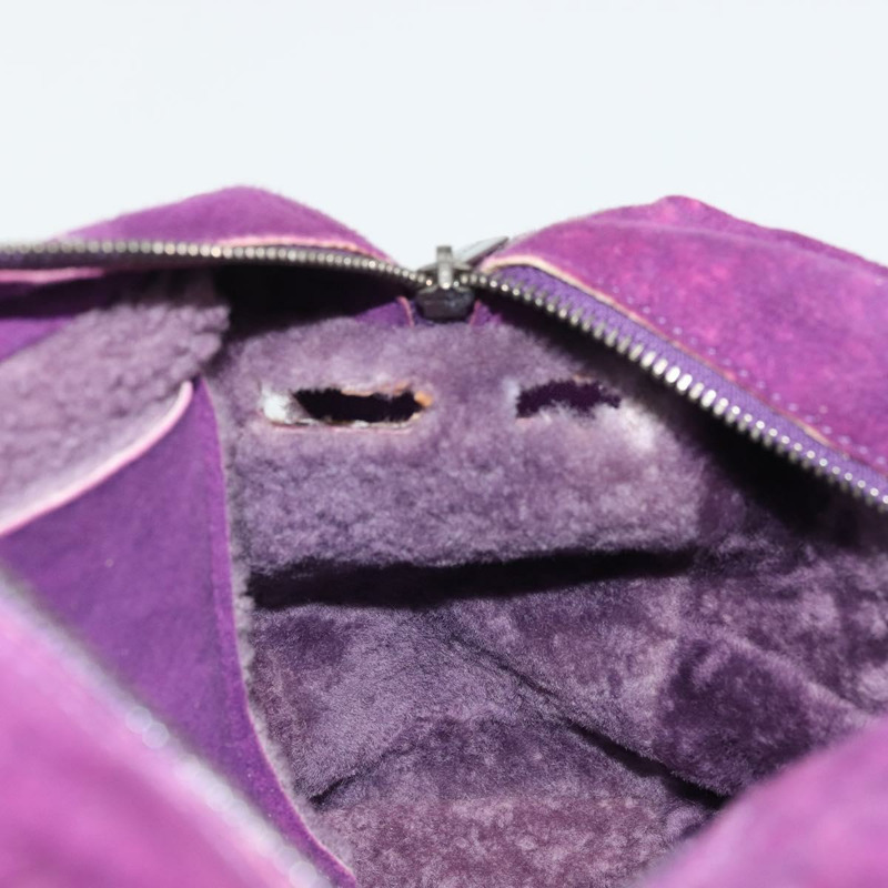 【日本直送】香奈兒 Mouton 紫色銀色雙C標誌單背包 YKZ1122V-20