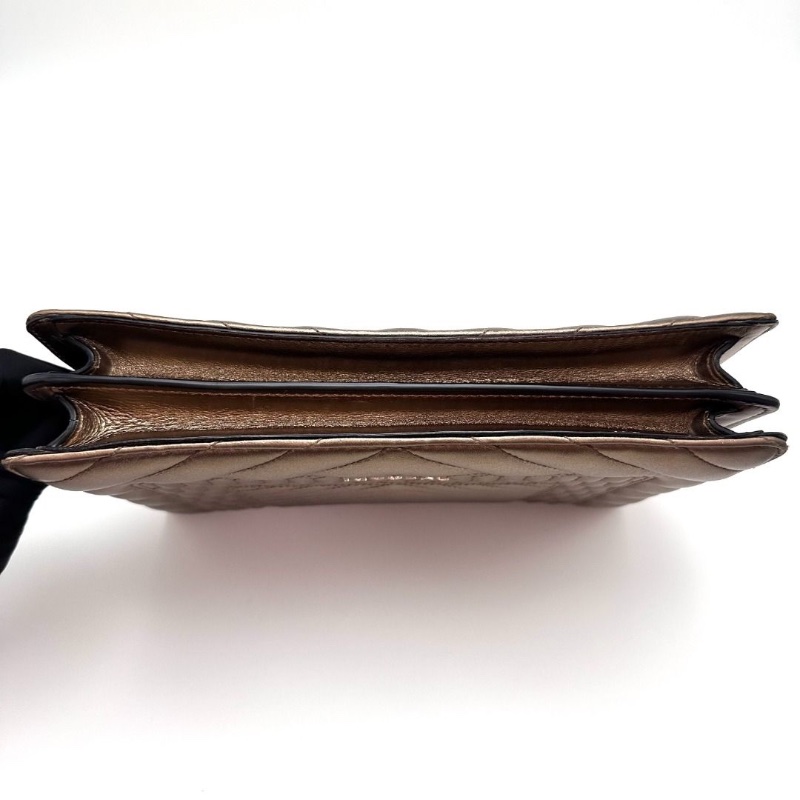 BVLGARI 限量款浮雕蛇頭肩背斜背包27.5*17*6 9新 配件塵袋鏡子-3