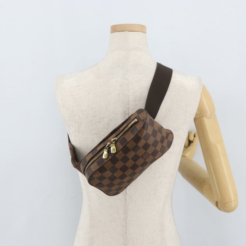 【日本直送】路易威登 Damier Ebene Geronimos 單肩包 N51994 LV 正品 156218-22