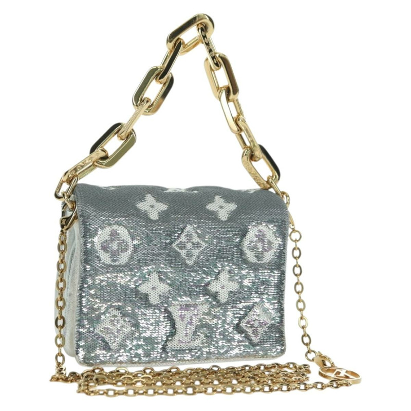 【日本直送】路易威登 Monogram Coussin 腰包 肩背包 銀色 LV 正品 YKZ1196SAM-0