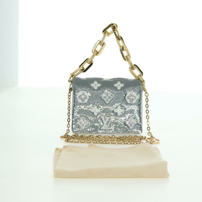 【日本直送】路易威登 Monogram Coussin 腰包 肩背包 銀色 LV 正品 YKZ1196SAM-11