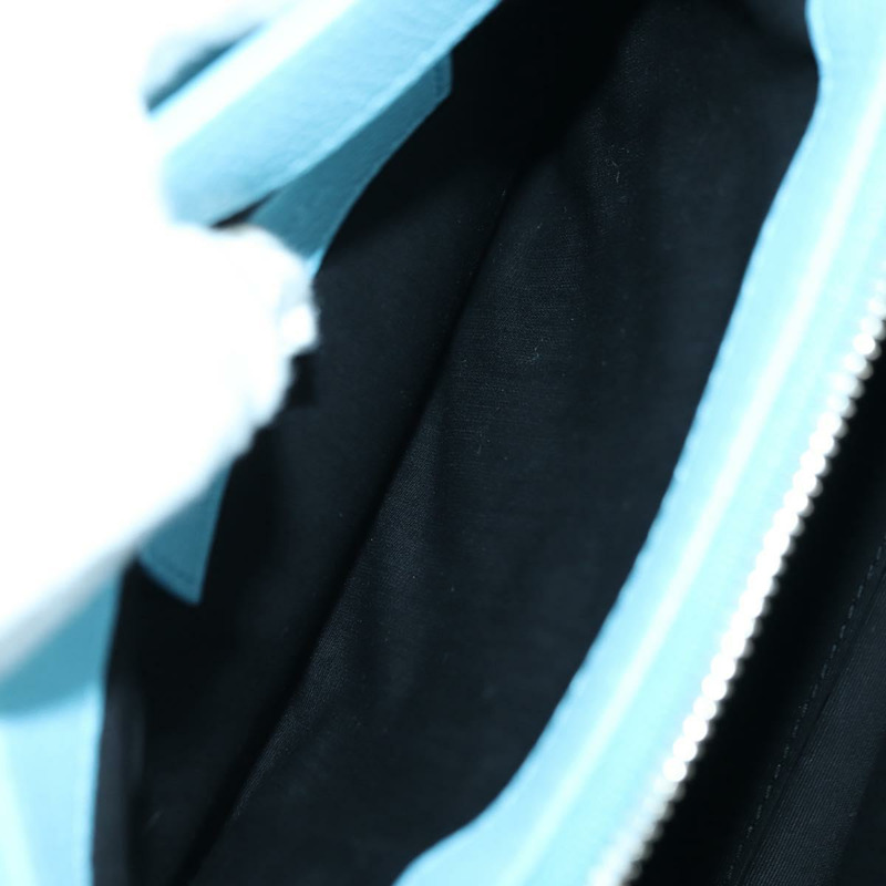 【日本直送】BALENCIAGA 手提包 皮革 兩用 淺藍色 金色 391571 正品 YKZ985M-20