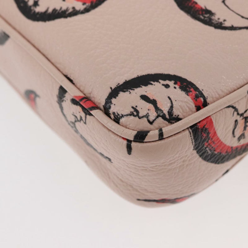 【日本直送】Miu Miu 粉紅金色皮革肩背包，正品 YKZ1066A-16