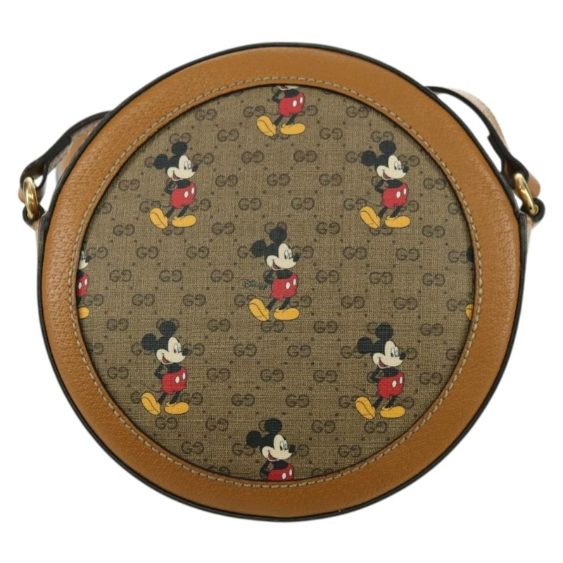 【日本直送】GUCCI Micro GG Supreme Disney 聯名手提包 PVC 米色 603938 正品 YKZ1341M-2