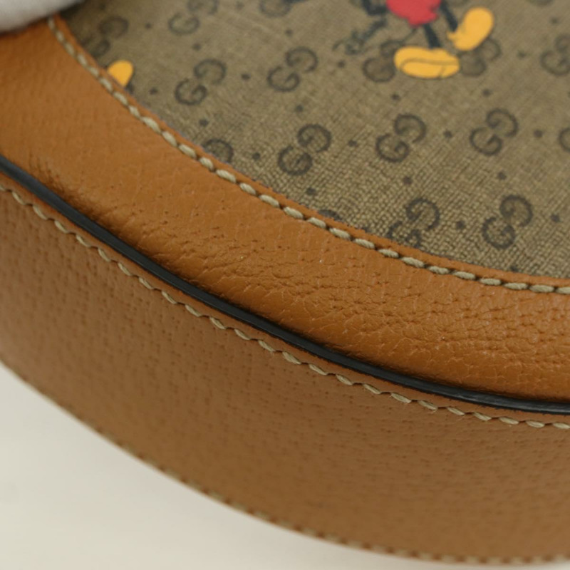 【日本直送】GUCCI Micro GG Supreme Disney 聯名手提包 PVC 米色 603938 正品 YKZ1341M-9