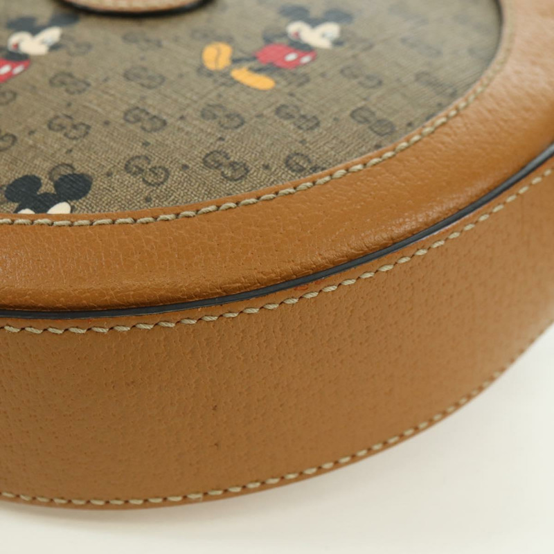 【日本直送】GUCCI Micro GG Supreme Disney 聯名手提包 PVC 米色 603938 正品 YKZ1341M-10