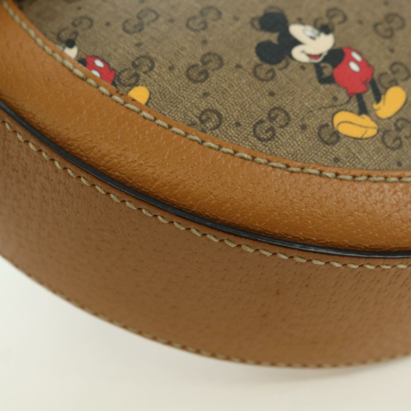 【日本直送】GUCCI Micro GG Supreme Disney 聯名手提包 PVC 米色 603938 正品 YKZ1341M-11