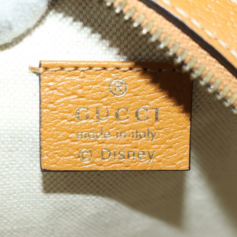 【日本直送】GUCCI Micro GG Supreme Disney 聯名手提包 PVC 米色 603938 正品 YKZ1341M-16