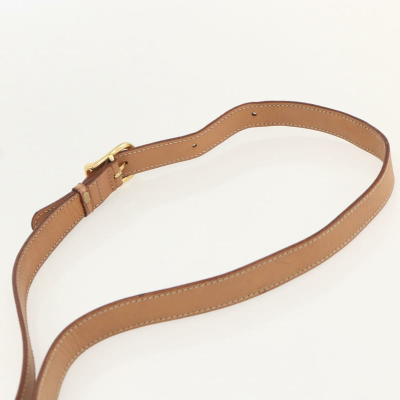 【日本直送】CELINE Macadam帆布圓形單肩包 PVC皮革 棕色金色 正品 YKZ1561A-7