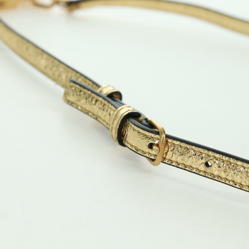 【日本直送】BALENCIAGA Cloud Coin 單肩包 皮革 金色 618915 正品 YKZ1511A-8