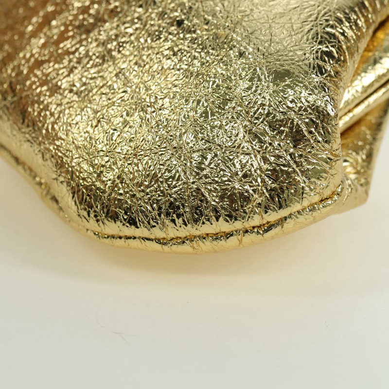【日本直送】BALENCIAGA Cloud Coin 單肩包 皮革 金色 618915 正品 YKZ1511A-14