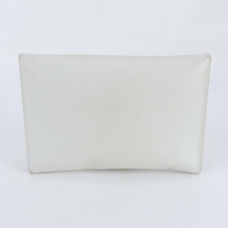 愛馬仕〇R 壓印 Pochette Rio 皮革手拿包、備用小包、女士手提包。-1