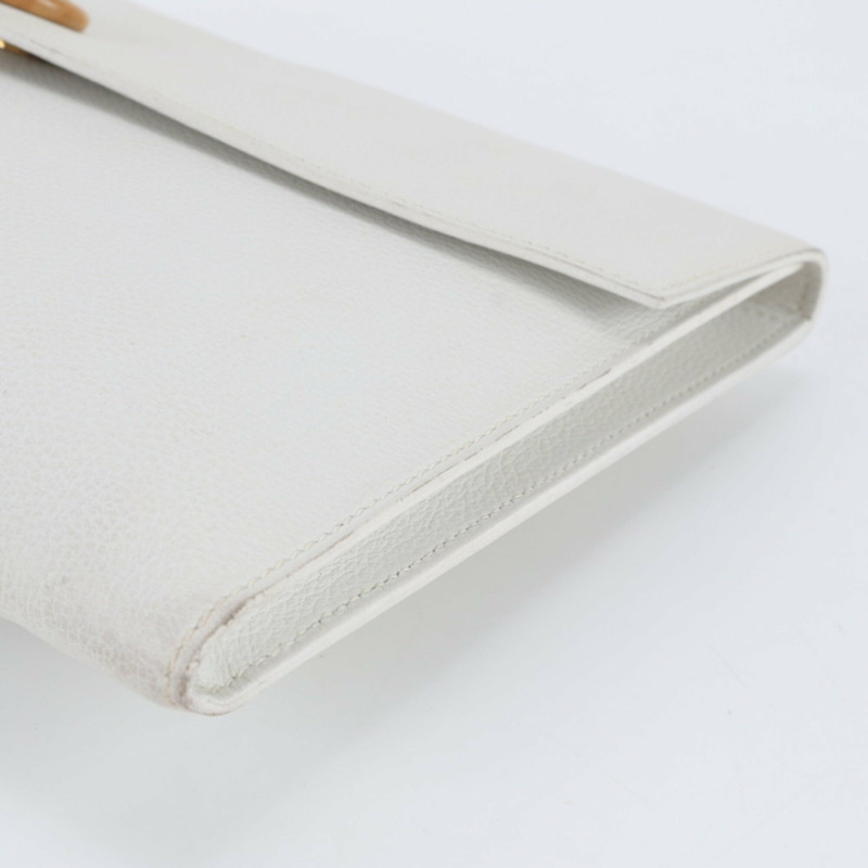 愛馬仕〇R 壓印 Pochette Rio 皮革手拿包、備用小包、女士手提包。-2