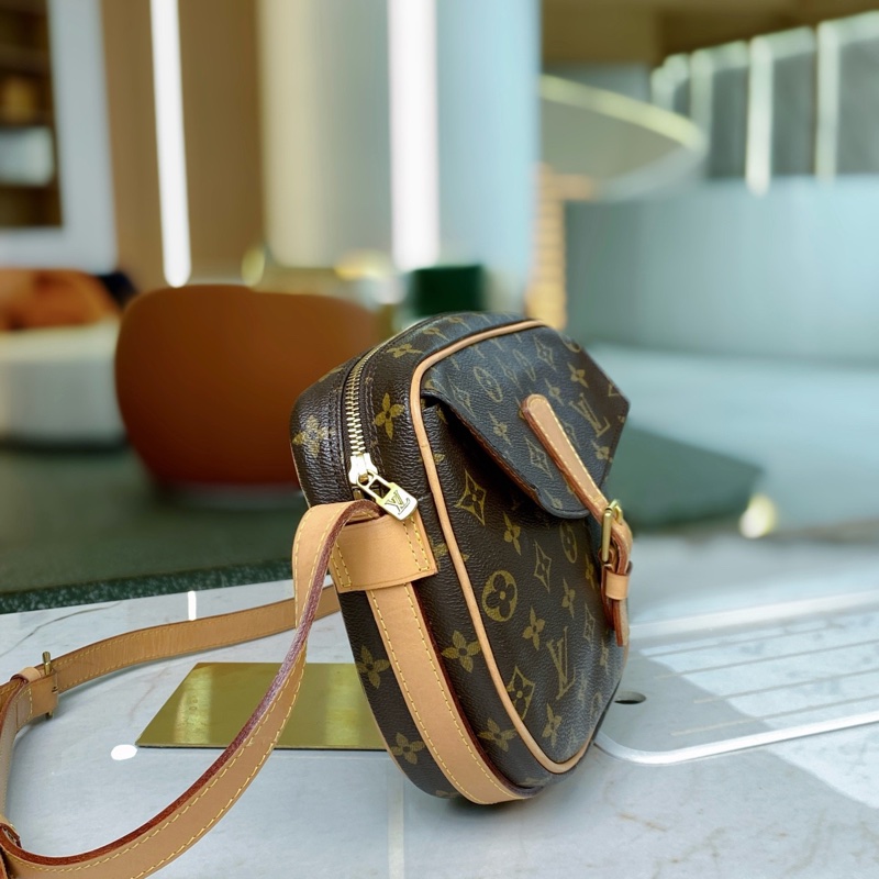 Louis Vuitton • 經典老花蘋果馬鞍包-7