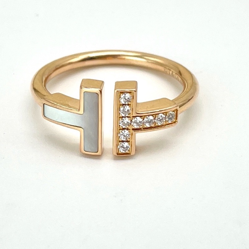 蒂芙尼/Tiffany Tiffany T 系列 64027964   18k鑽石   51號帶盒-0