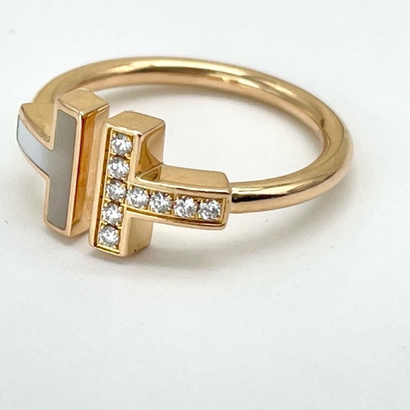 蒂芙尼/Tiffany Tiffany T 系列 64027964   18k鑽石   51號帶盒-1